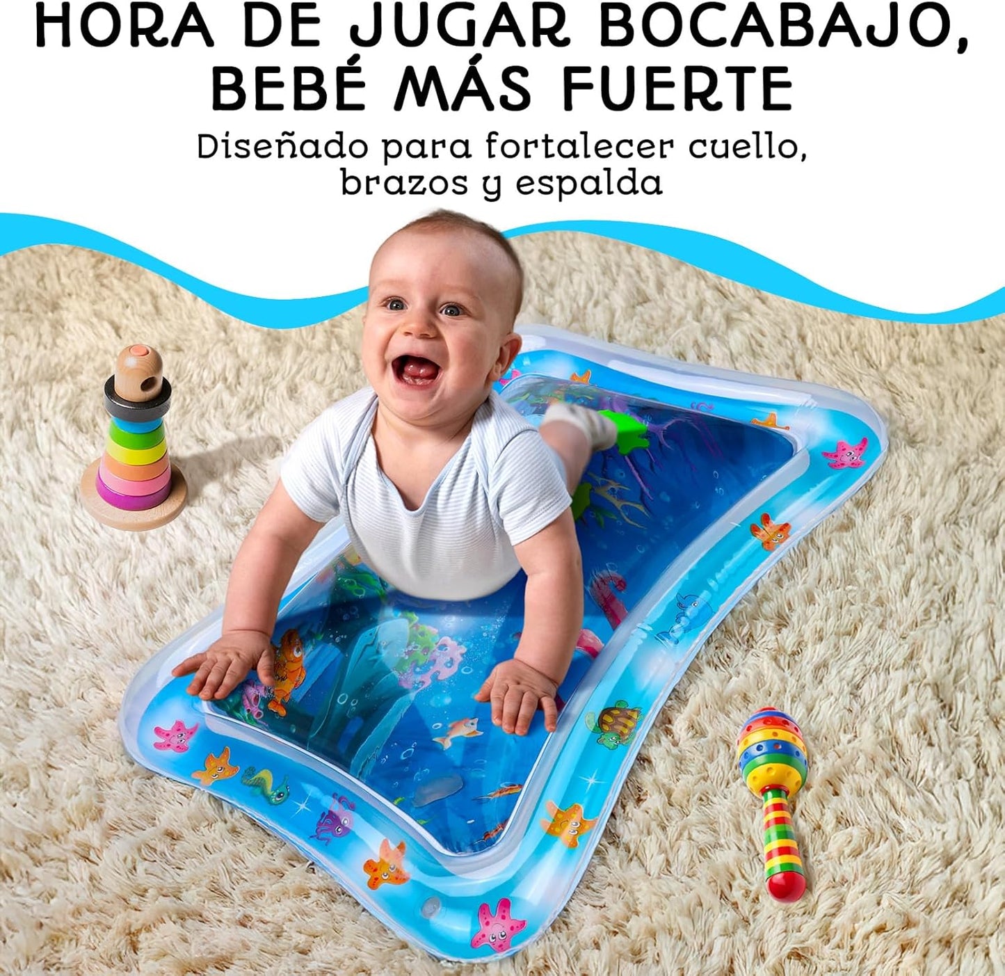 Alfombra Sensorial Para Bebes