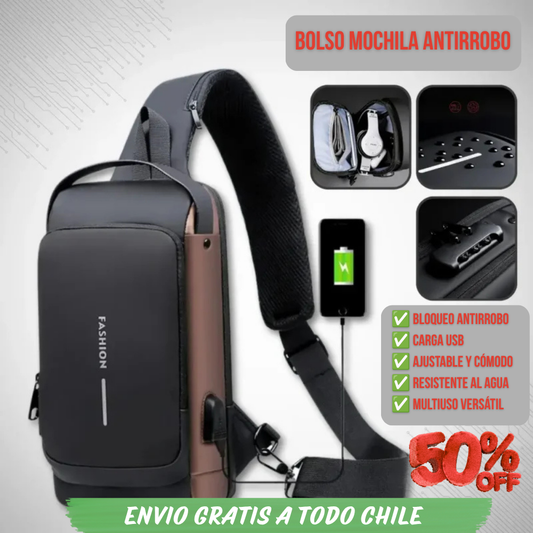 Bolso Mochila Antirrobo