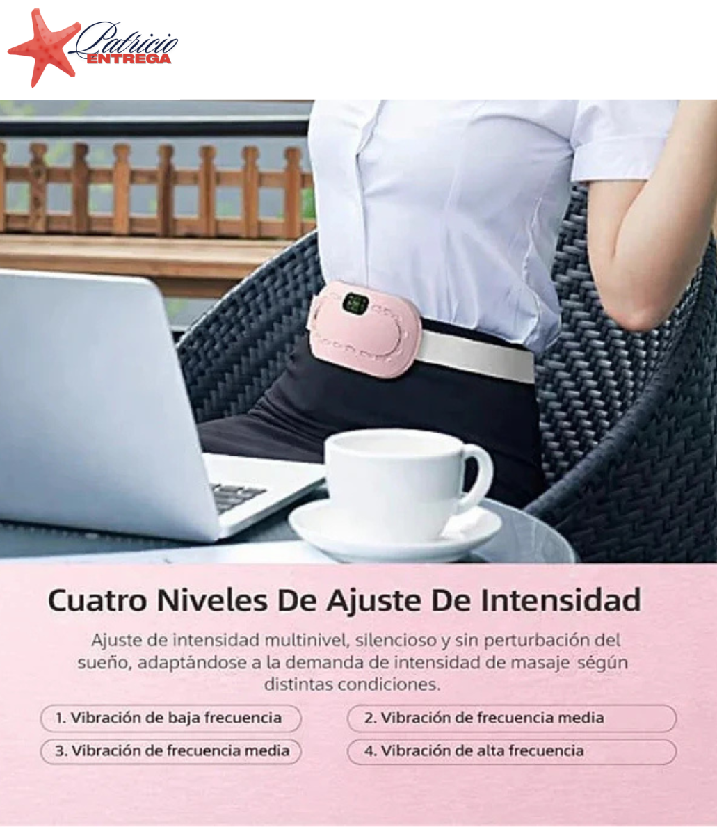Guatero calentador menstrual eléctrico