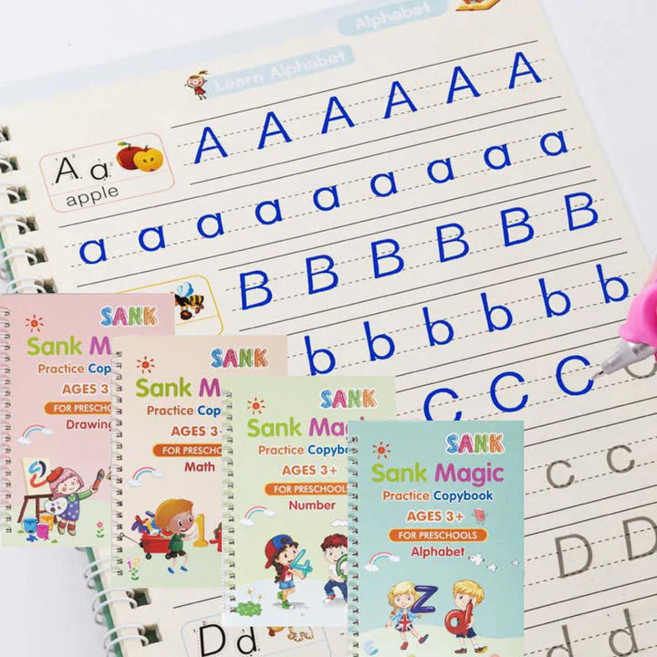 Set cuadernos Magic Caligrafía